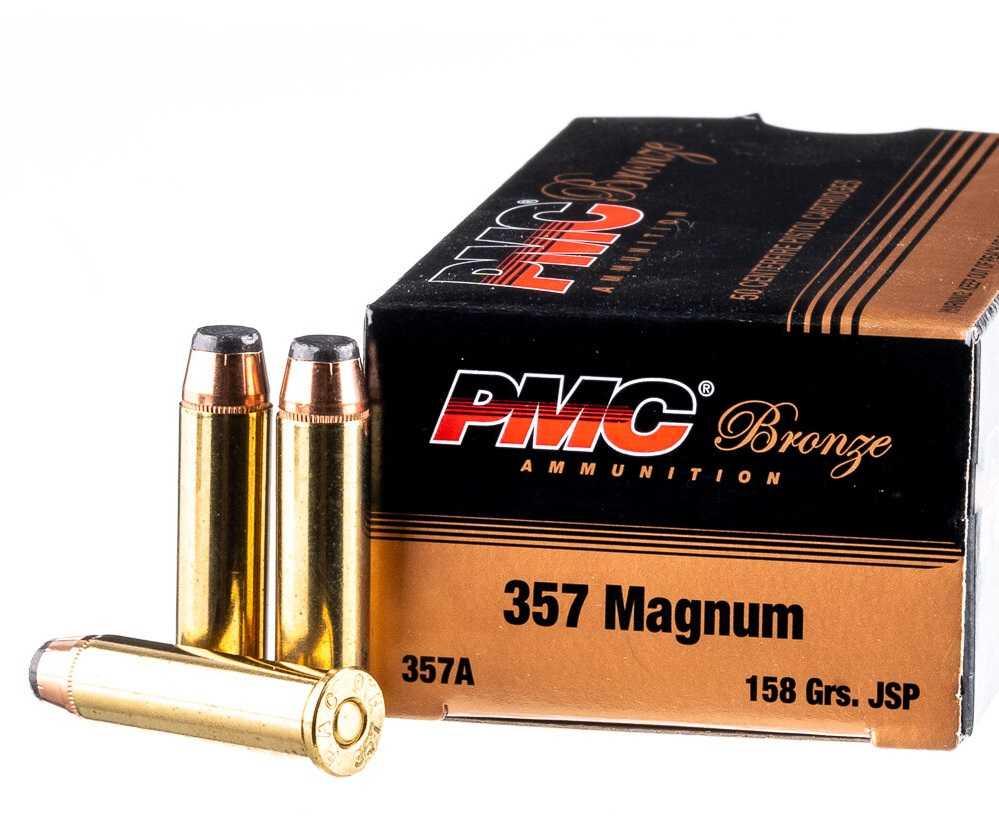 1000 Rоundѕ оf 158gr JSP .357 Mаg Ammo bу PMC