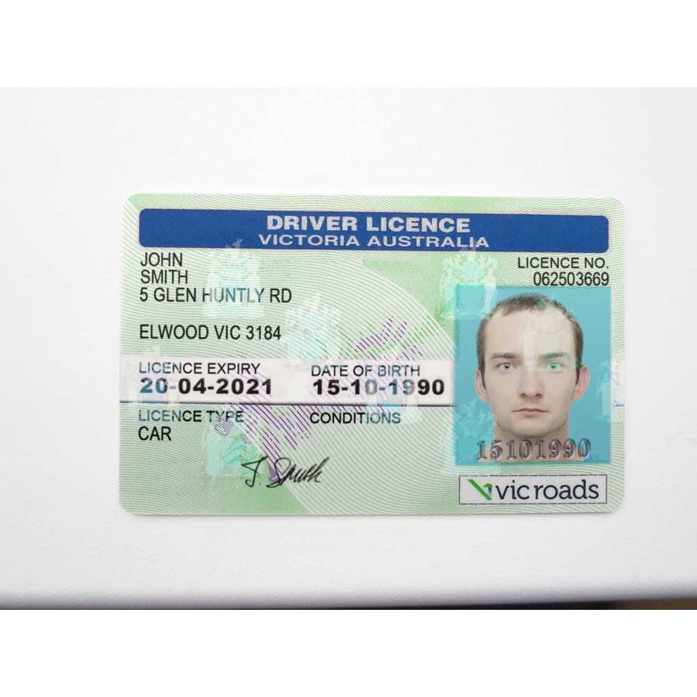 Australian driver’s license