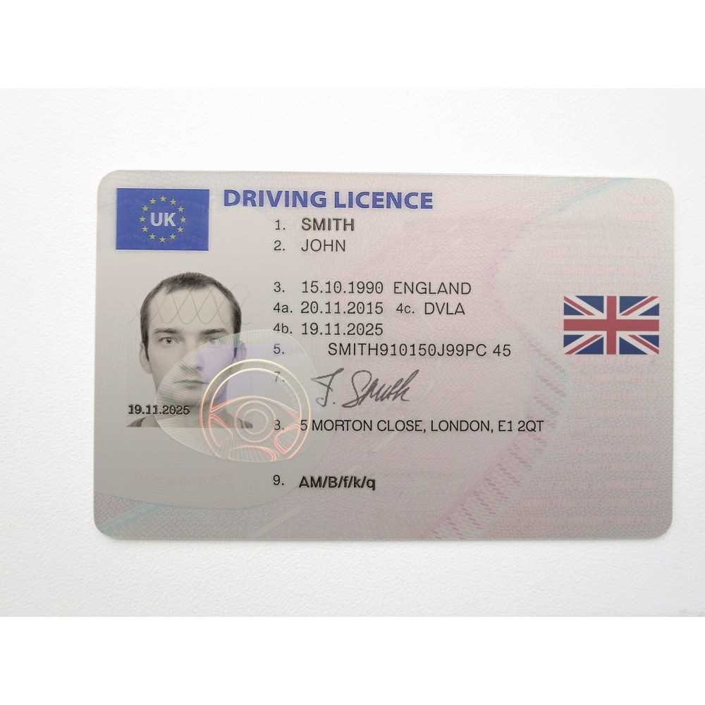 British drivers license