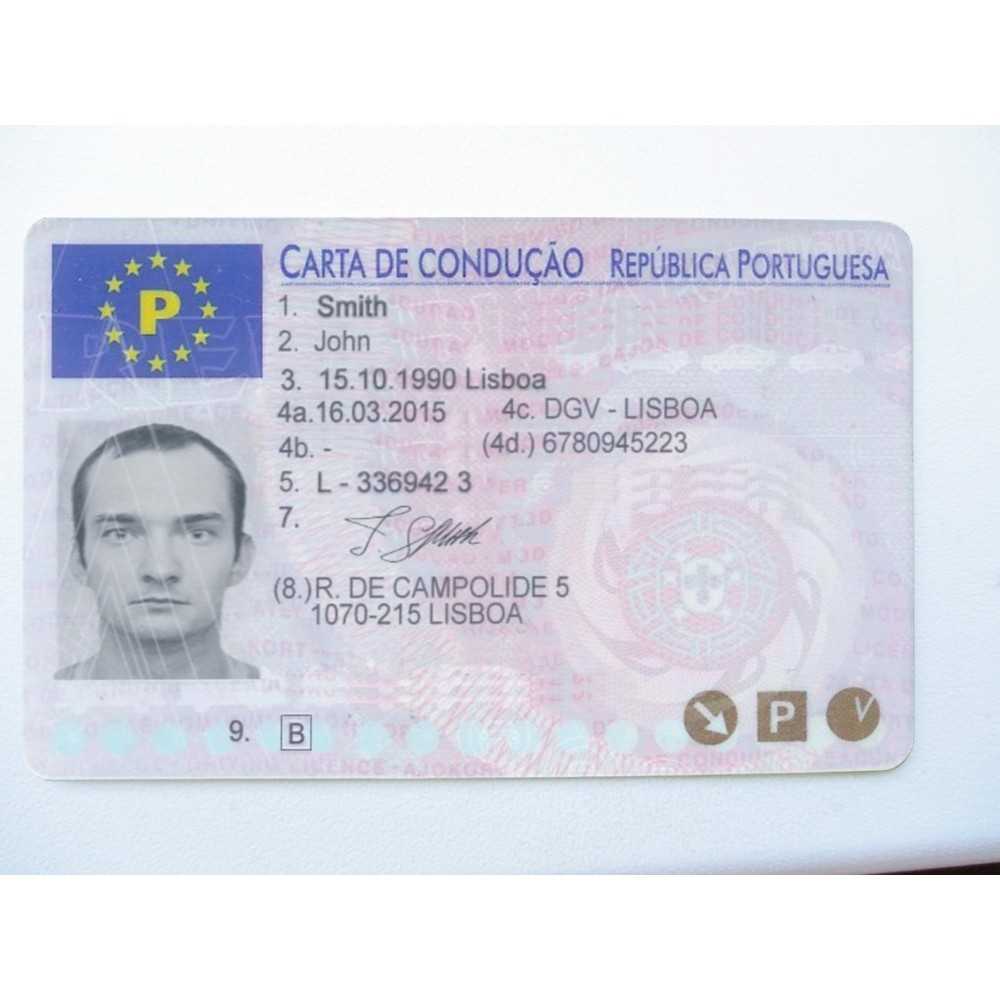 Portugal driver’s license