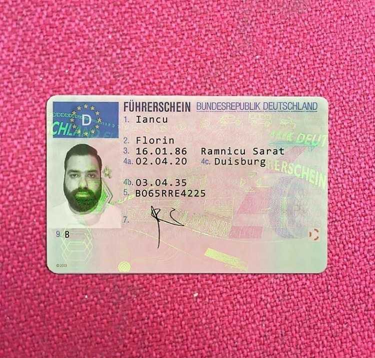 German Drivers License For Sale